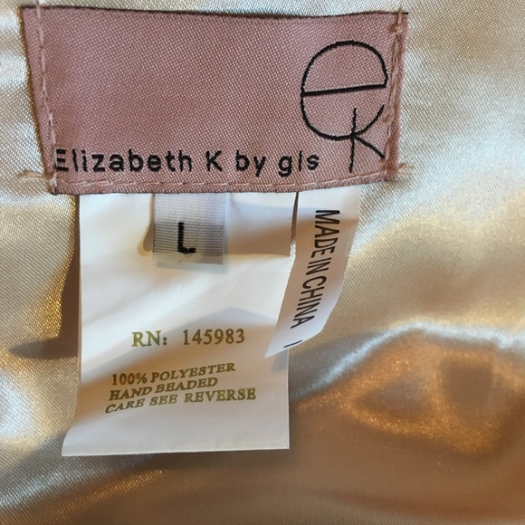 PROM GIRL 3-PC LACE DRESS W/SHAWL +  BRACELET LRG - Picture 7 of 7